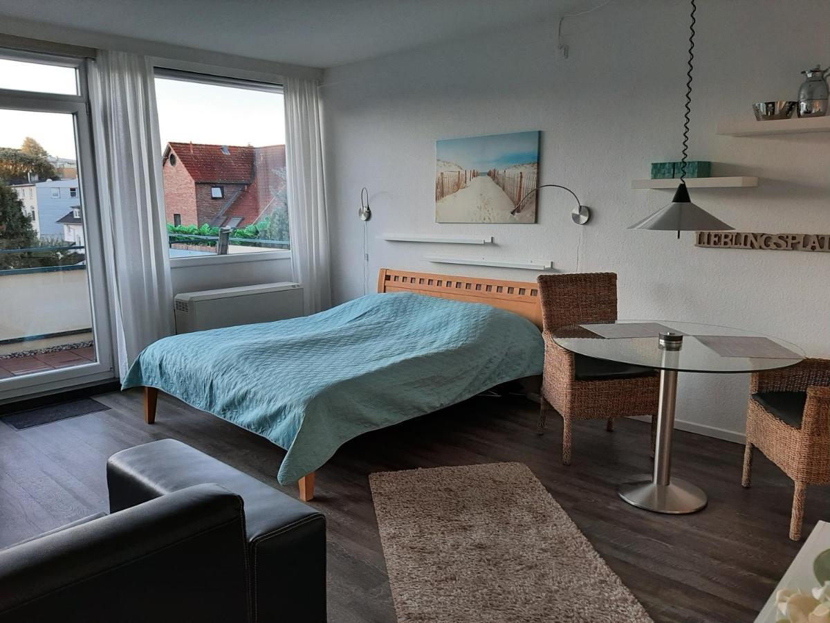 Penthouse Ferienwohnung Auszeit, Gerne Mit Hund, Wlan Inkl. Laboe Bagian luar foto