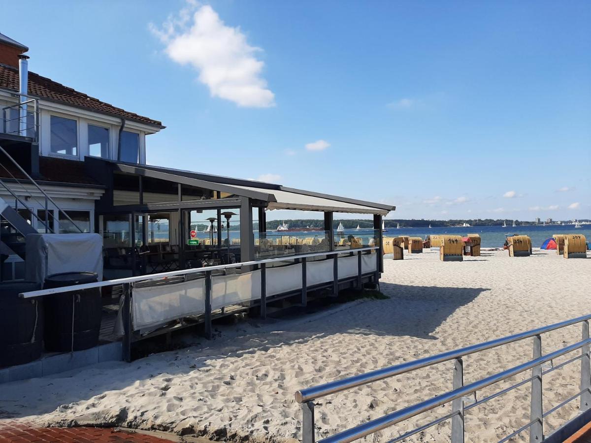 Penthouse Ferienwohnung Auszeit, Gerne Mit Hund, Wlan Inkl. Laboe Bagian luar foto