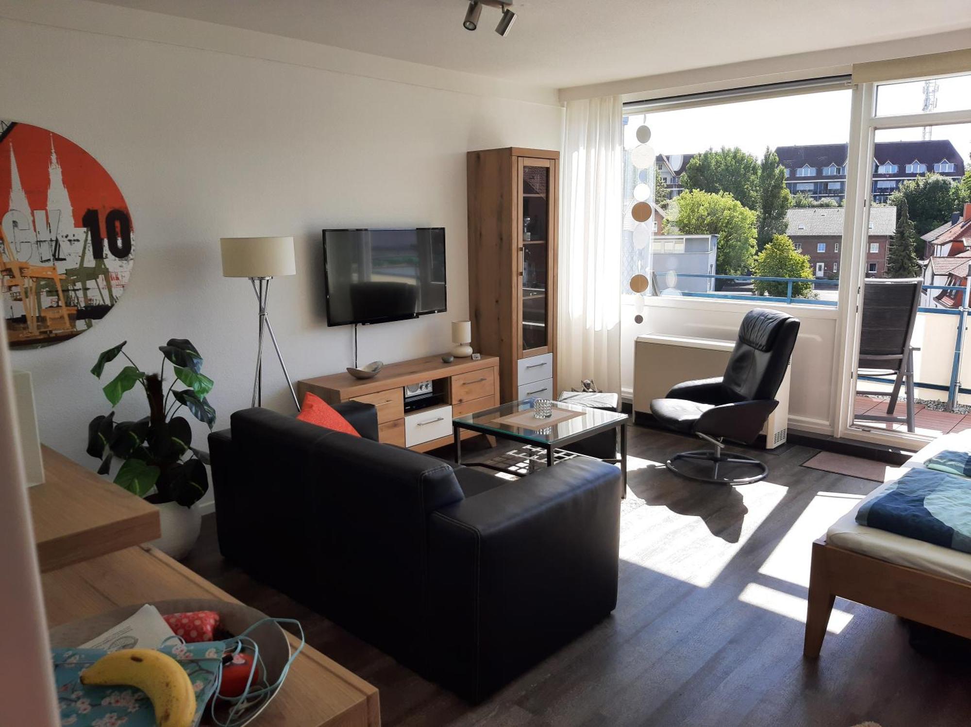 Penthouse Ferienwohnung Auszeit, Gerne Mit Hund, Wlan Inkl. Laboe Bagian luar foto