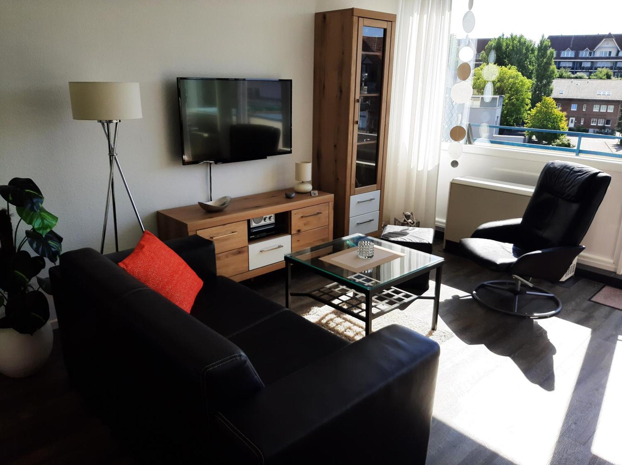 Penthouse Ferienwohnung Auszeit, Gerne Mit Hund, Wlan Inkl. Laboe Bagian luar foto