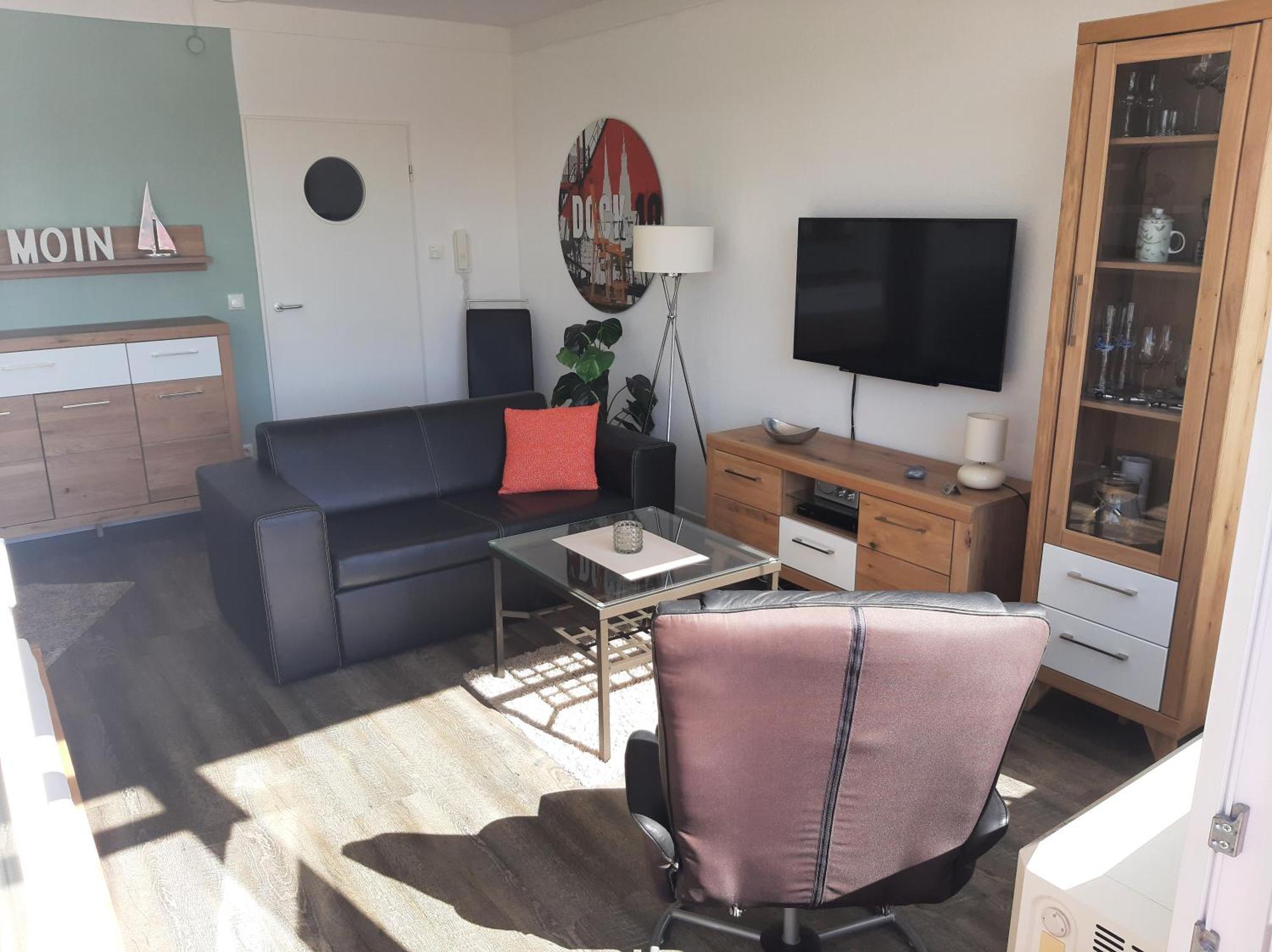 Penthouse Ferienwohnung Auszeit, Gerne Mit Hund, Wlan Inkl. Laboe Bagian luar foto
